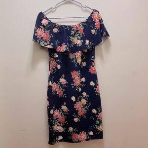New without tags. Off the shoulder floral dress